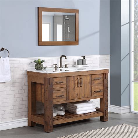 wayfair 48 vanity|48 single bathroom vanity set.